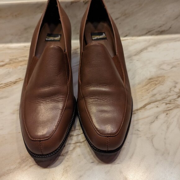 Ladies Leather Slip Whats What Size 11 - Picture 4 of 7